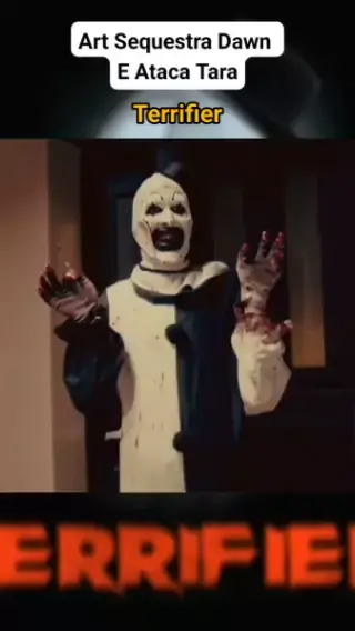 Terrifiertara Terrifier - Art sequestra Dawn e Ataca Tara #filme ...| Kwai