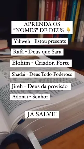 Yahweh, Rapha, Elohim, adonai, shaddai, Jireh, Adonai, se Manifestará 