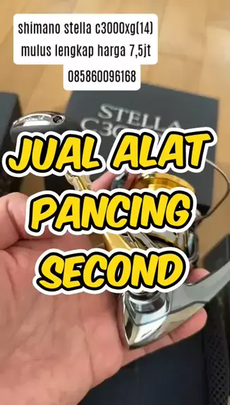 Jual Alat Pancing Second