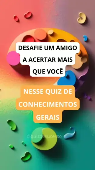 Quiz perguntas e respostas sobre conhecimentos Gerais #quiz #pergunta