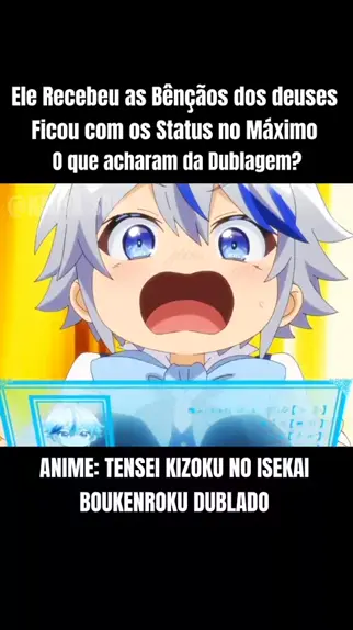 Tensei Kizoku No Isekai Boukenroku Série dublado em português ep 5