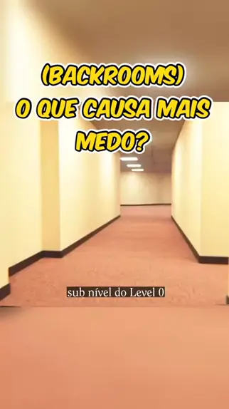 A *verdadeira* SAÍDA dos Backrooms (Level 3999) 