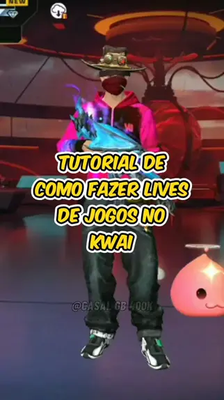 Como fazer LIVE Pelo KWAI JOGANDO!!!(Free Fire) 