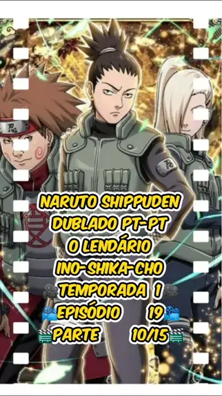 1 temporada naruto shippuden dublado torrent