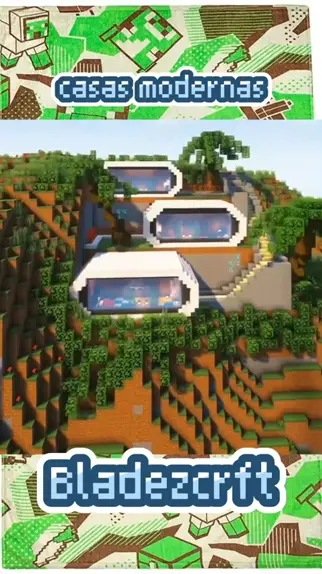 Casas modernas em minecraft