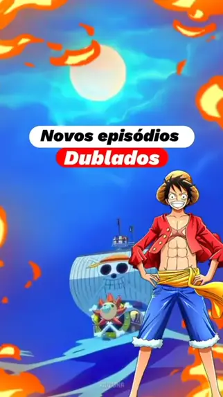 novos episódios dublados de #onepiece na Netflix