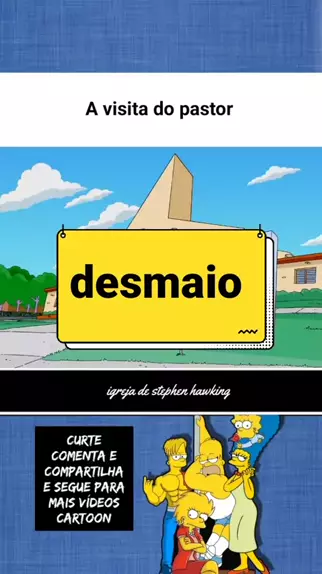 o pastor #SimpsonsD #Cartoon💙 #Simpsons🎞