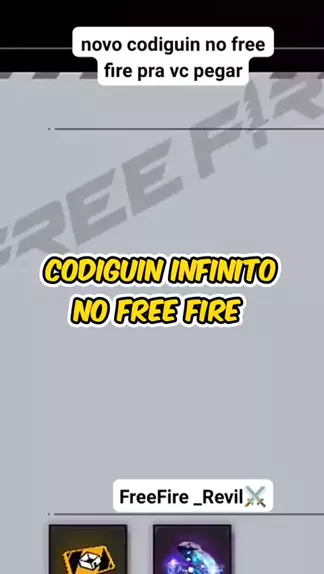 novos codiguins infinitos do free fire