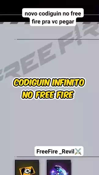 CODIGUIN FF: código Free Fire das skin Monstro; resgatar no