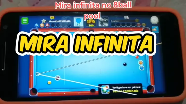 MIRA INFINITA NO 8 BALL POOL GRÁTIS MELHOR HACKER ANTI BAN (SORTEIO ) 