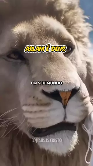 Aslan o Leão de Nárnia é Jesus ?