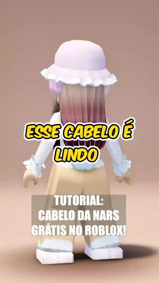 Cabelo lindo - Roblox