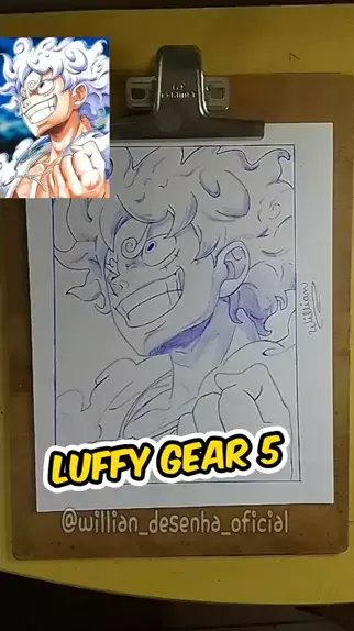 Luffy rebaixado desenho