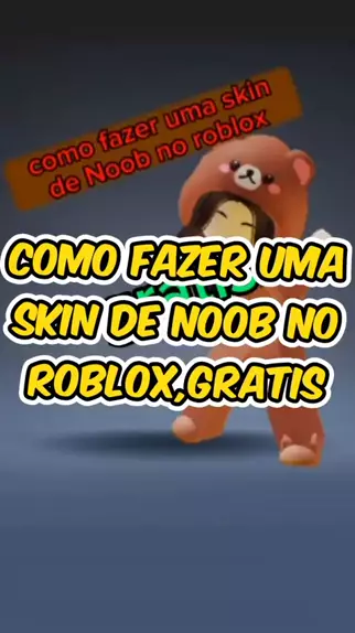 como fazer roupa de noob no roblox