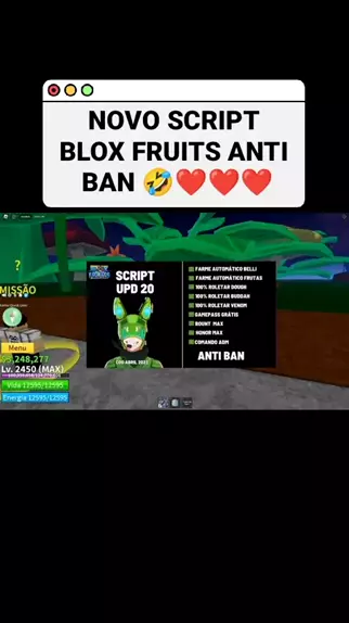 Hack Para Jogos Do Roblox(Blox Fruits E +) - DFG