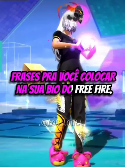 80 frases para colocar na bio do Free Fire - as mais criativas!