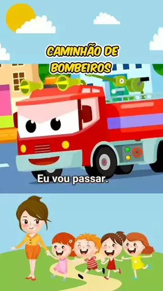 Coleção. Caminhão de bombeiros. Léo o caminhão curioso. 