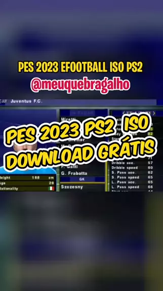 PES 2024 PS2 ISO ATUALIZADO EFOOTBALL ENGLISH VERSION DOWNLOAD 