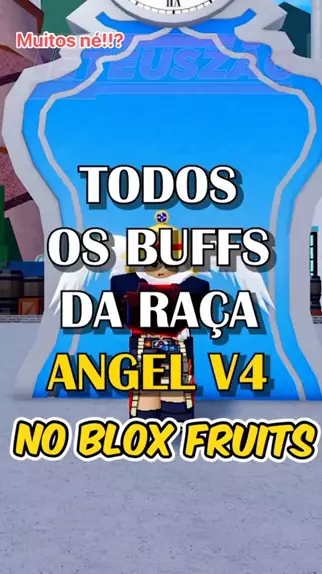 Human V4 vs Angel V4 in Blox Fruits! 🔥 #bloxfruits 