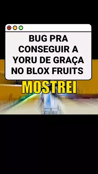 como conseguir a yoru no blox fruits de graça