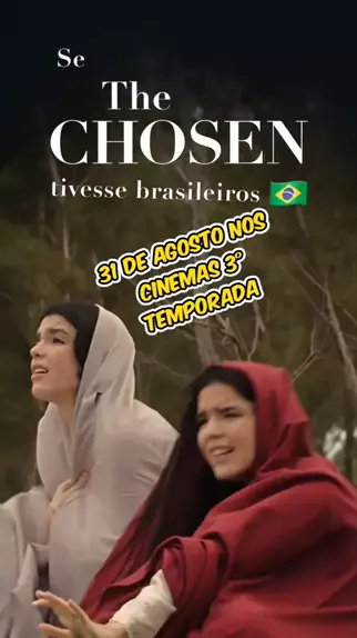 Já saiu a 3 temporada de The Chosen DUBLADA 🙌🏻 quem não tem o