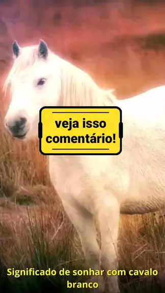 Sonhar com cavalo. Significado 