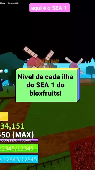 CHEGUEI NO SEA 2 NO BLOX FRUITS #roblox #games #bloxfruits
