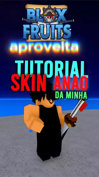 tutorial minha skin do blox fruit