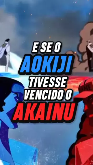 Aokiji vs Akainu: The Battle for the Ages