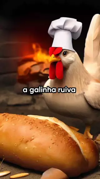 Personagens da Fábula A Galinha Ruiva PDF