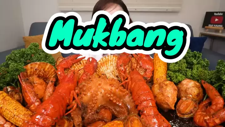 Mukbang seafood #mukbang #spicy #ASMR🍡🍜 #eating #seafood