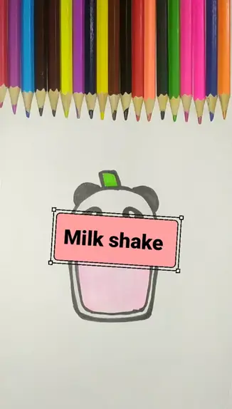 Como desenhar Milk-Shake fofo Kawaii ❤ Desenhos Kawaii - Desenhos