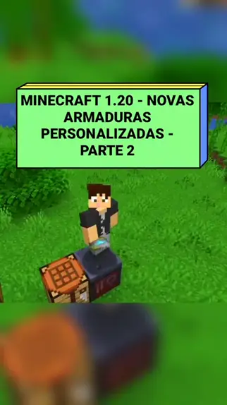 Atualização 1.20 para o Minecraft vai adicionar acabamentos de armaduras  personalizados 