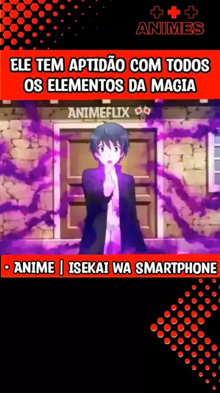 animes dublados de isekai e magia