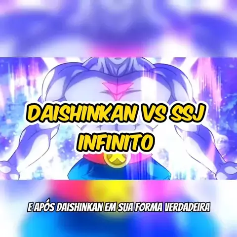 goku super sayajin infinito vs daishinkan completo