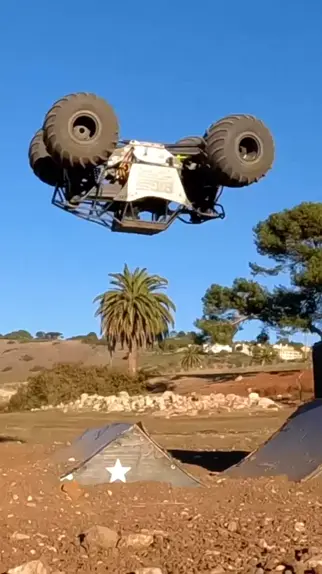 Monty's Monster Truck Is Covered with Cake