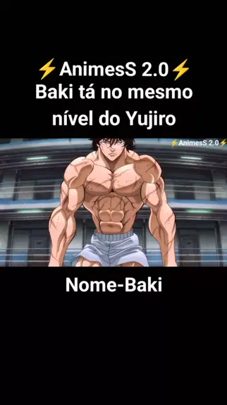 Baki ainda não esta no nivel de Yujiro #anime #animes #baki