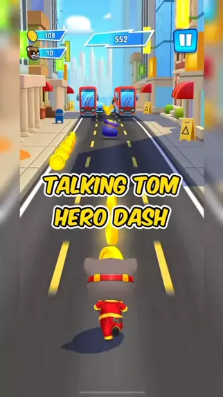 Talking Tom Hero Dash abre pré-registro para Android e iOS