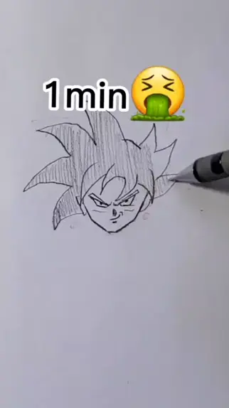 Desenho Goku instinto superior #drawing #viral #goku