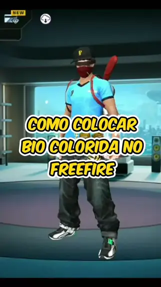 COMO DEIXAR BIO COLORIDA DO FREE FIRE !! COMO DEIXAR PERFIL COLORIDO NO FREE  FIRE !! ATUALIZADO 2022 