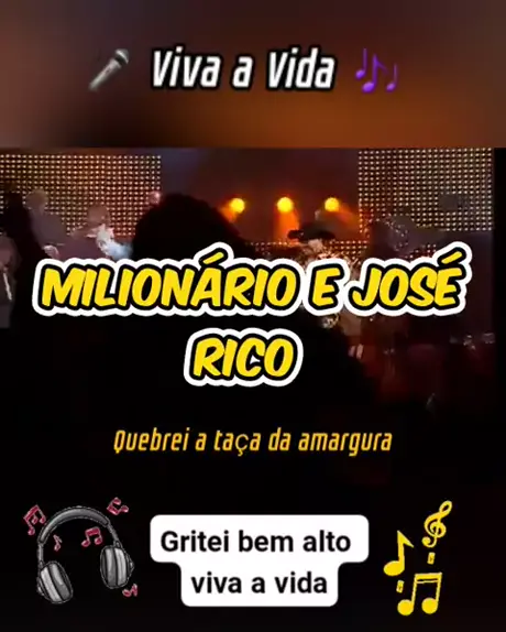 Viva a Vida  Milionário e José Rico