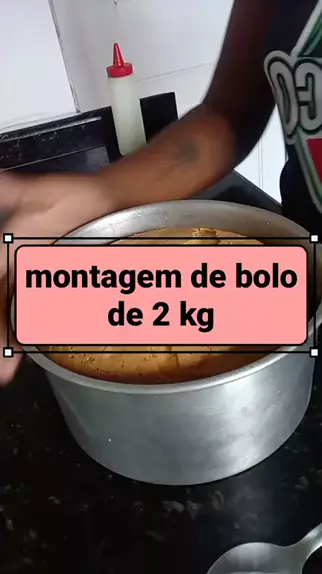 bolo de 2 andar montagem