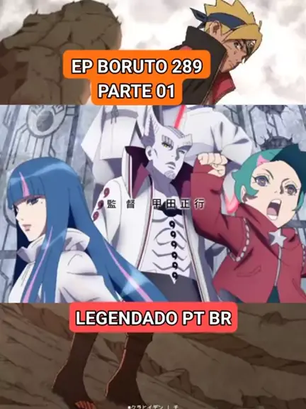 Boruto EP 293 Legendado PT BR - Adeus on Make a GIF