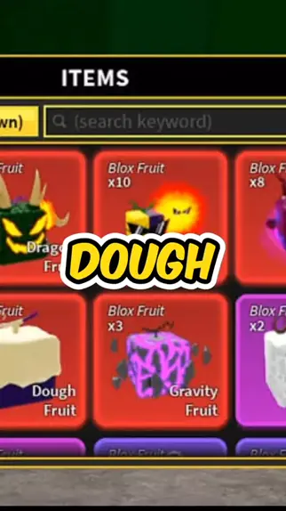 foto fruta dough blox fruits