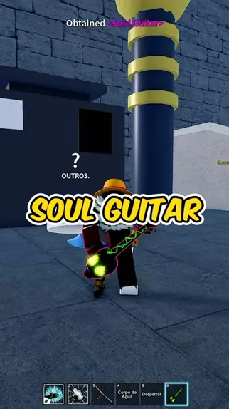 PEGUEI SOUL GUITAR COM SCRIPT NO BLOX FRUITS