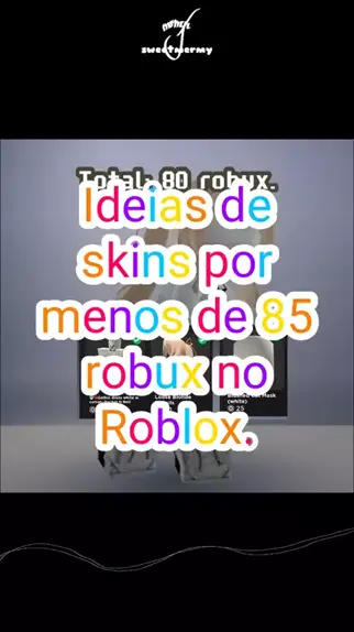 Ideias de SKINS (Roblox) 💗 Gastando 400 robux