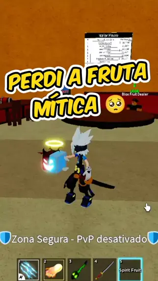 CODIGO DE FRUTA MITICA BLOX FRUITS (TESTEI E ESSE FOI) 