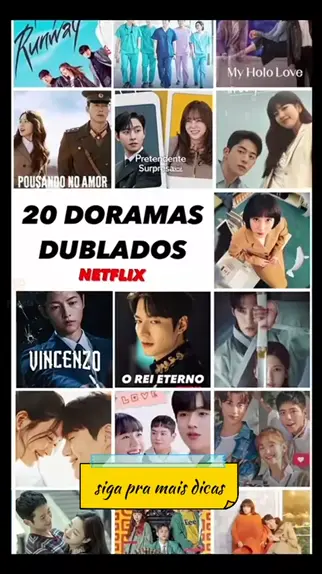 MELHORES DORAMAS DUBLADOS na NETFLIX