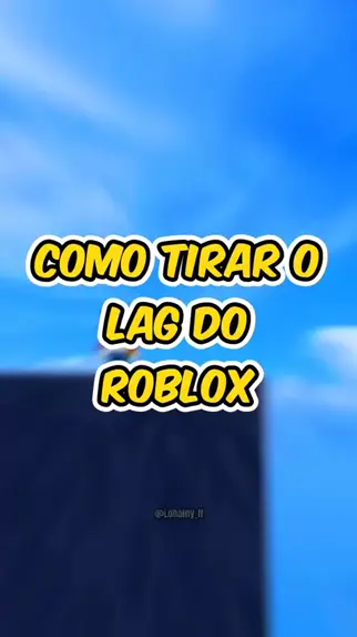 MÉTODO ATUALIZADO! COMO FAZER O ROBLOX PARAR de TRAVAR no CELULAR - TIRE  100% O LAG 2022 