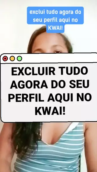 Como Apagar Foto de Perfil do Kwai, quer Mudar a Foto de Perfil do Kwa